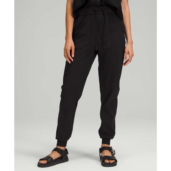 Lululemon Stretch High-Rise Jogger Black Size 2 - Picture 1 of 5